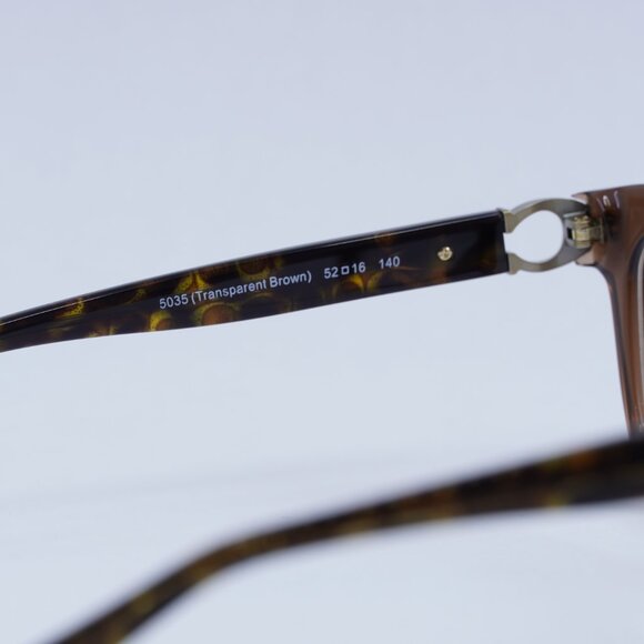 🕶️ New Coach HC6120 5035 Eyeglasses - Brown Frame 52mm - Picture 7 of 11